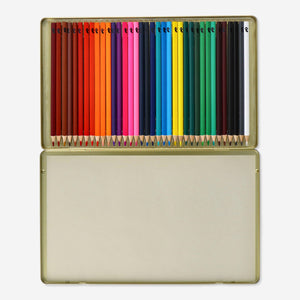 PENCILS COLORING TIN BOX 36 PCS