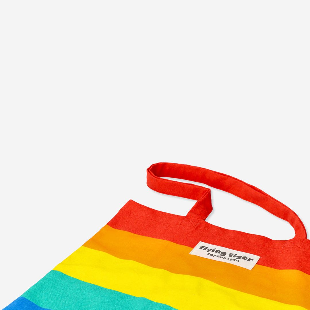 TOTE BAG RAINBOW COLORS