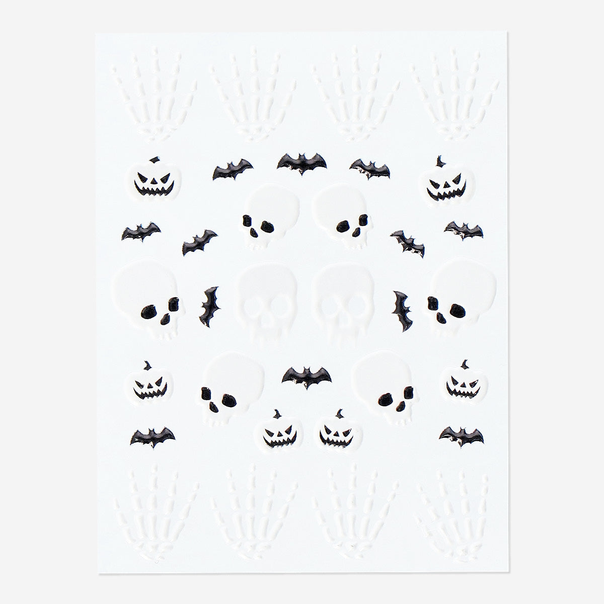 Halloween Temalı Tırnak Sticker Seti