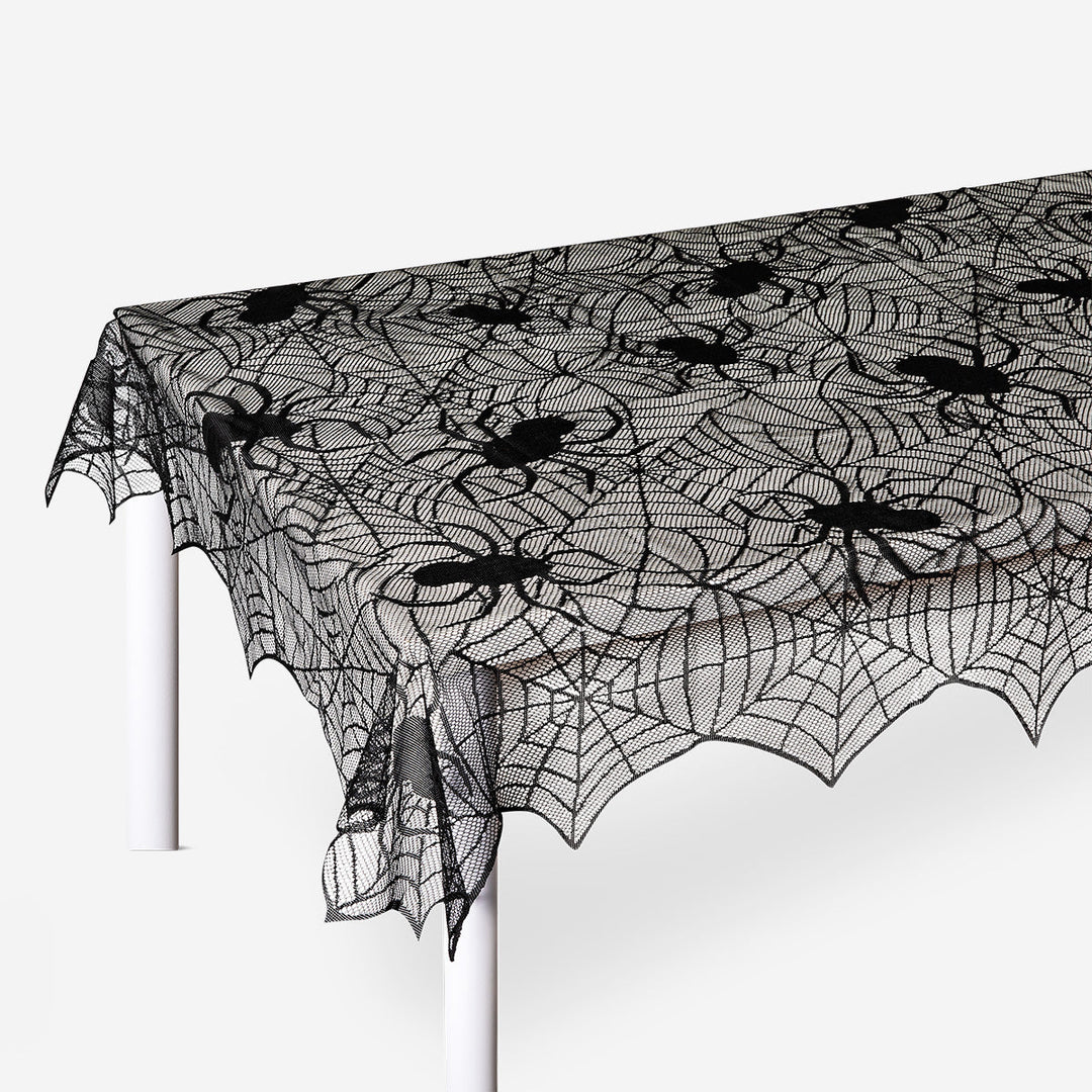 TABLE CLOTH SPIDERWEB 120X160 CM