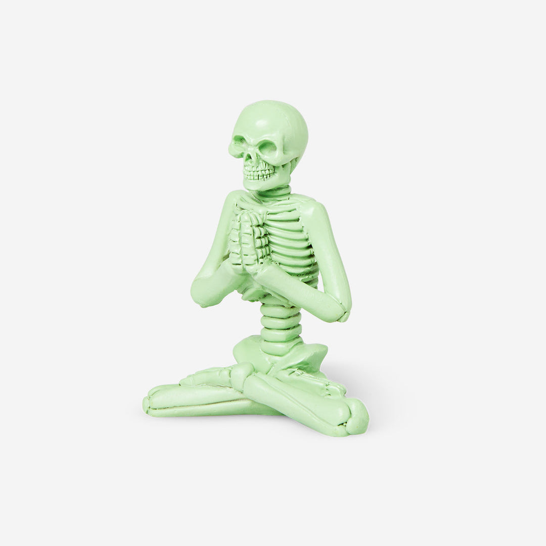 SKELETON YOGA POSE PRAYER