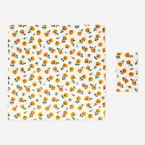 NAPKIN COTTON 2 PCS SET 40X40 CM PUMPKIN