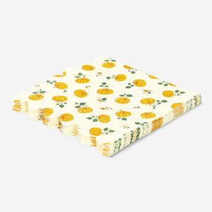 NAPKINS SCALLOPED EDGE  16X16 CM 16 PCS