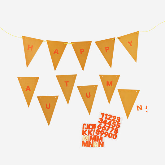 GARLAND AUTUMN PERSONALIZED PAPER 3M