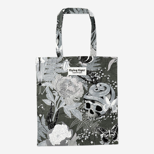 TOTE BAG DEATHLY FLOWER