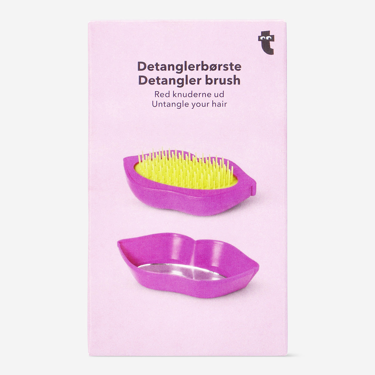 DETANGLER BRUSH LIP SHAPED