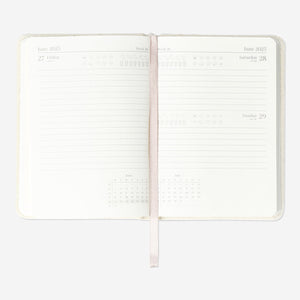 CALENDAR 2025 A6 DAY LINEN EN