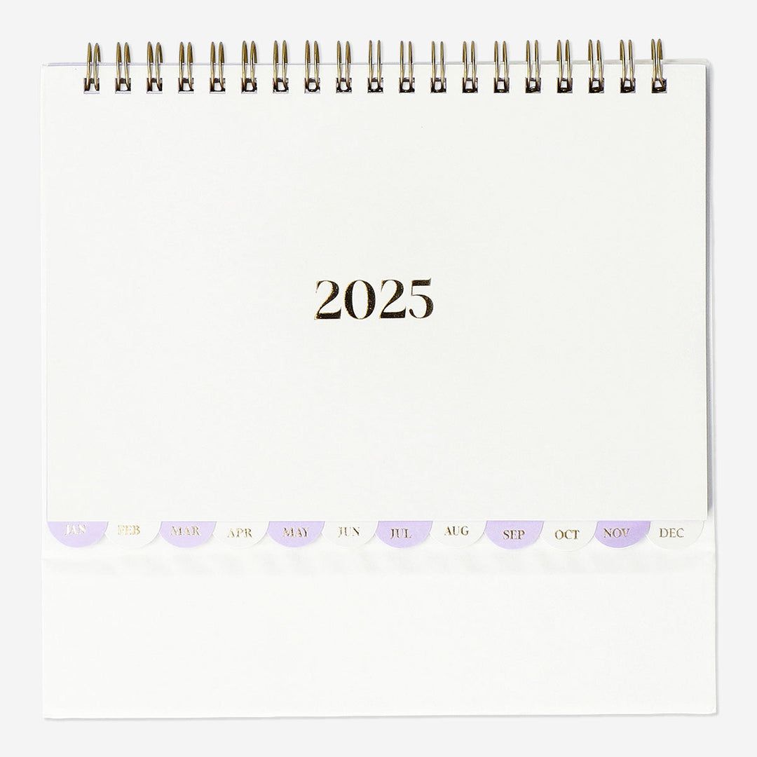 CALENDAR 2025 SPIRAL DESK EN