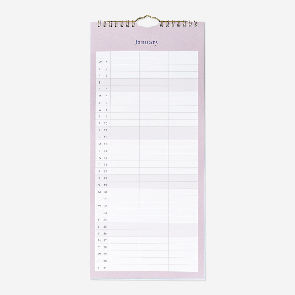 CALENDAR 2025 WALL TALL EN