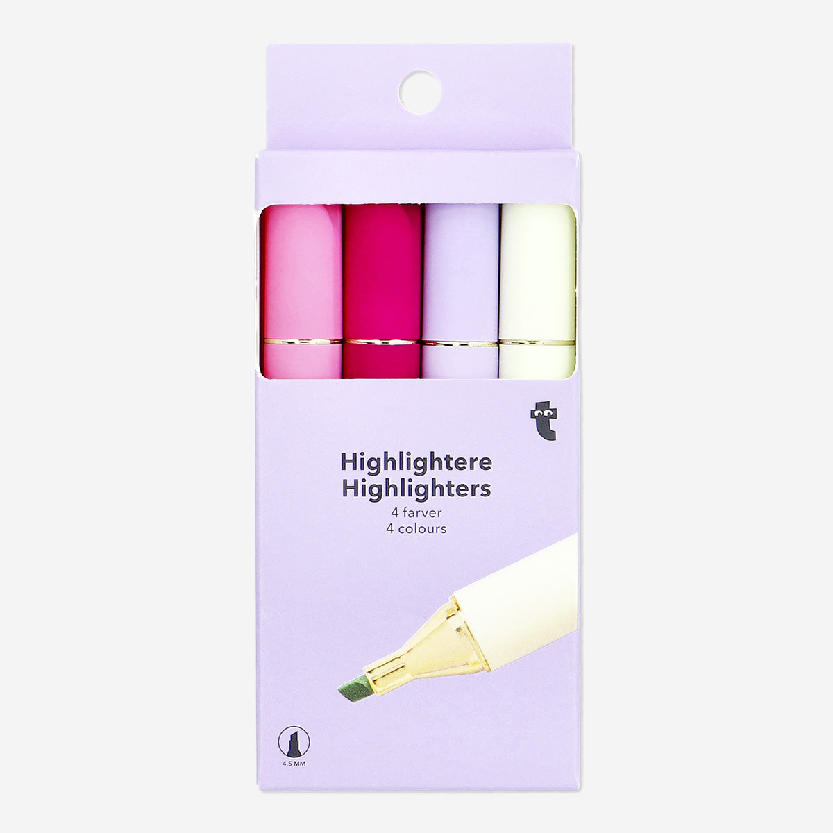 HIGHLIGHTERS LIKE LIPSTICK 4 PCS