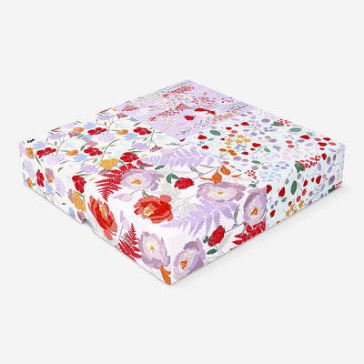 PUZZLE FLORAL SET OF 4 X 100 PCS