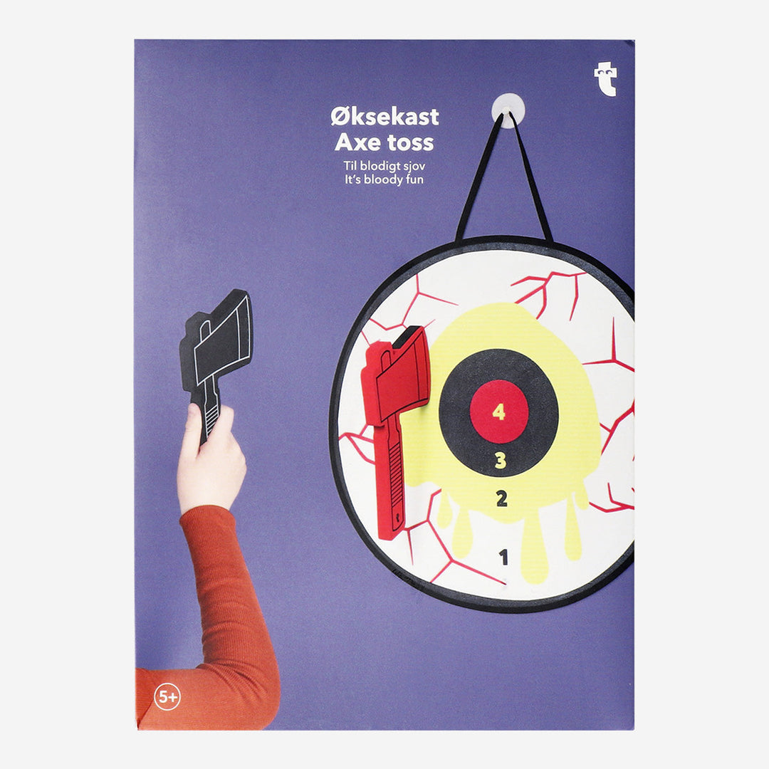 GAME AXE THROWING TARGET 40CM WITH 2 AXES