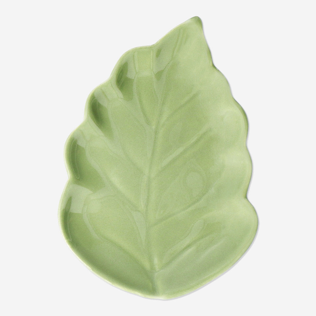 TRAY LEAF GREEN SMALL