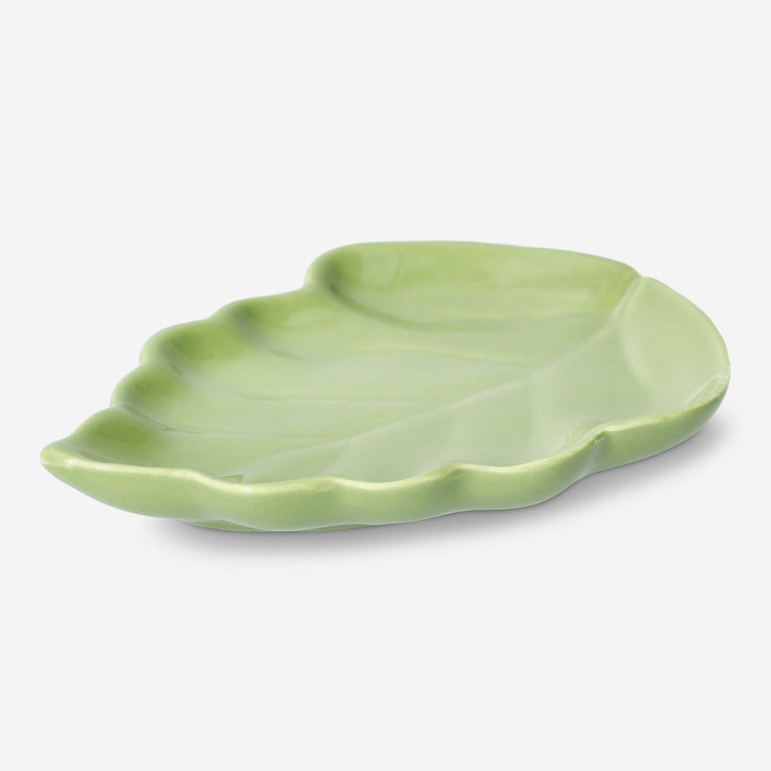 TRAY LEAF GREEN SMALL