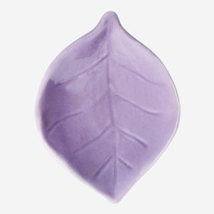 TRAY LEAF PURPLE SMALL