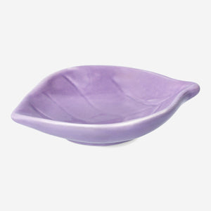 TRAY LEAF PURPLE SMALL