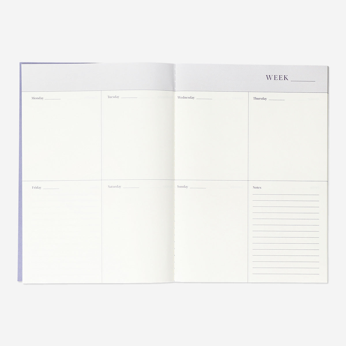 CALENDAR SOFT COVER WEEKLY EN