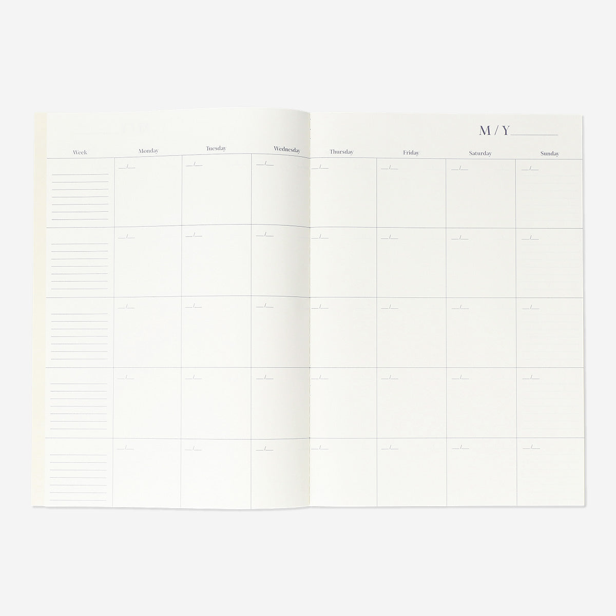 CALENDAR SOFT COVER MONTHLY EN