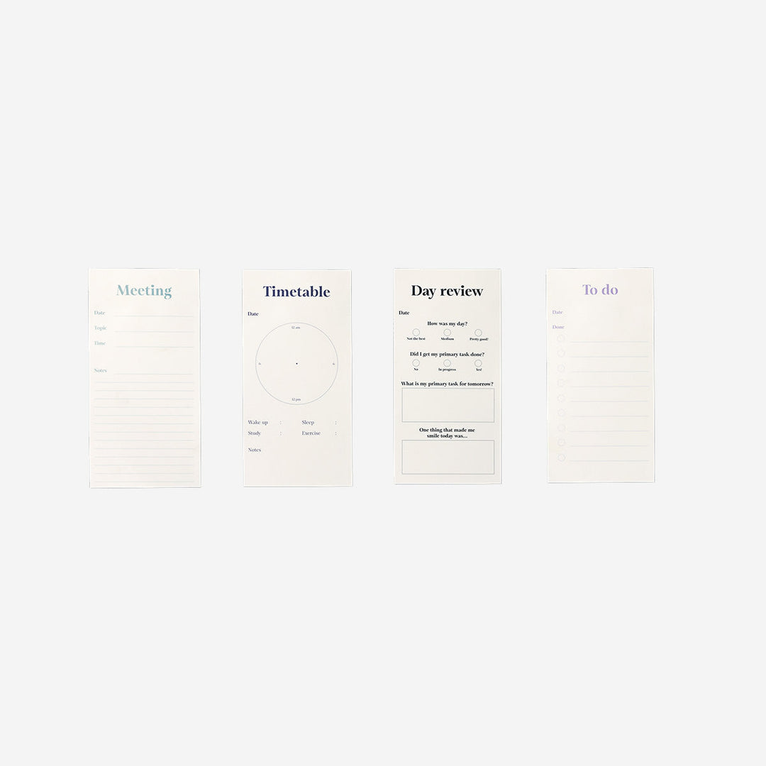 STICKY NOTES PLANNER SET EN