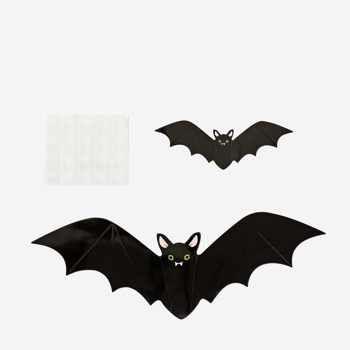 DECORATION BATS CARDBOARD 20 PCS