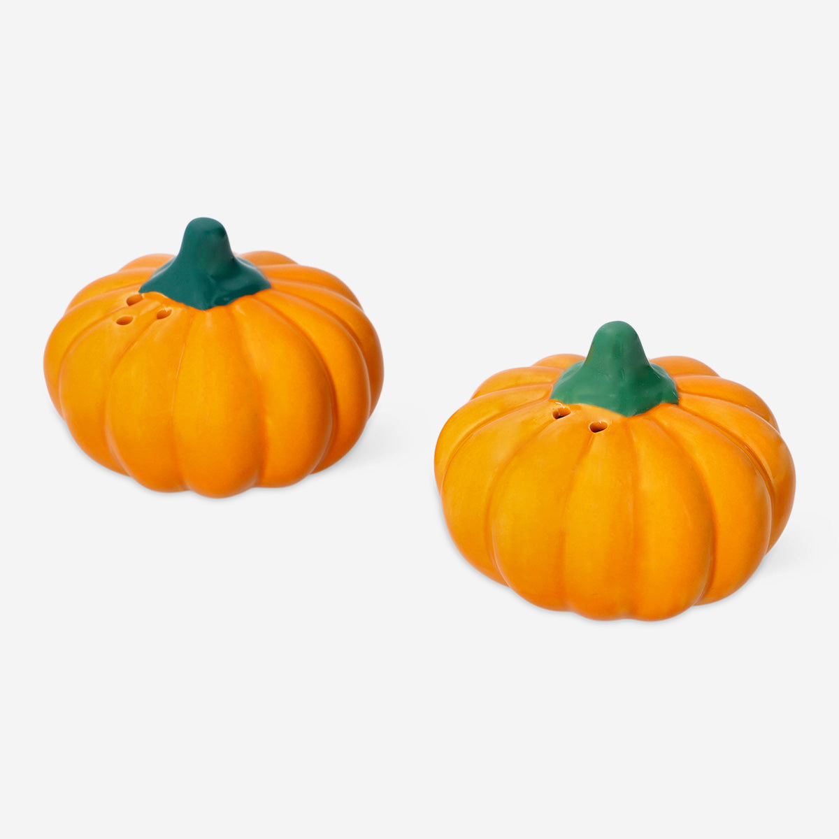 SALT AND PEPPER SET PUMPKIN SHAPE 2PCS