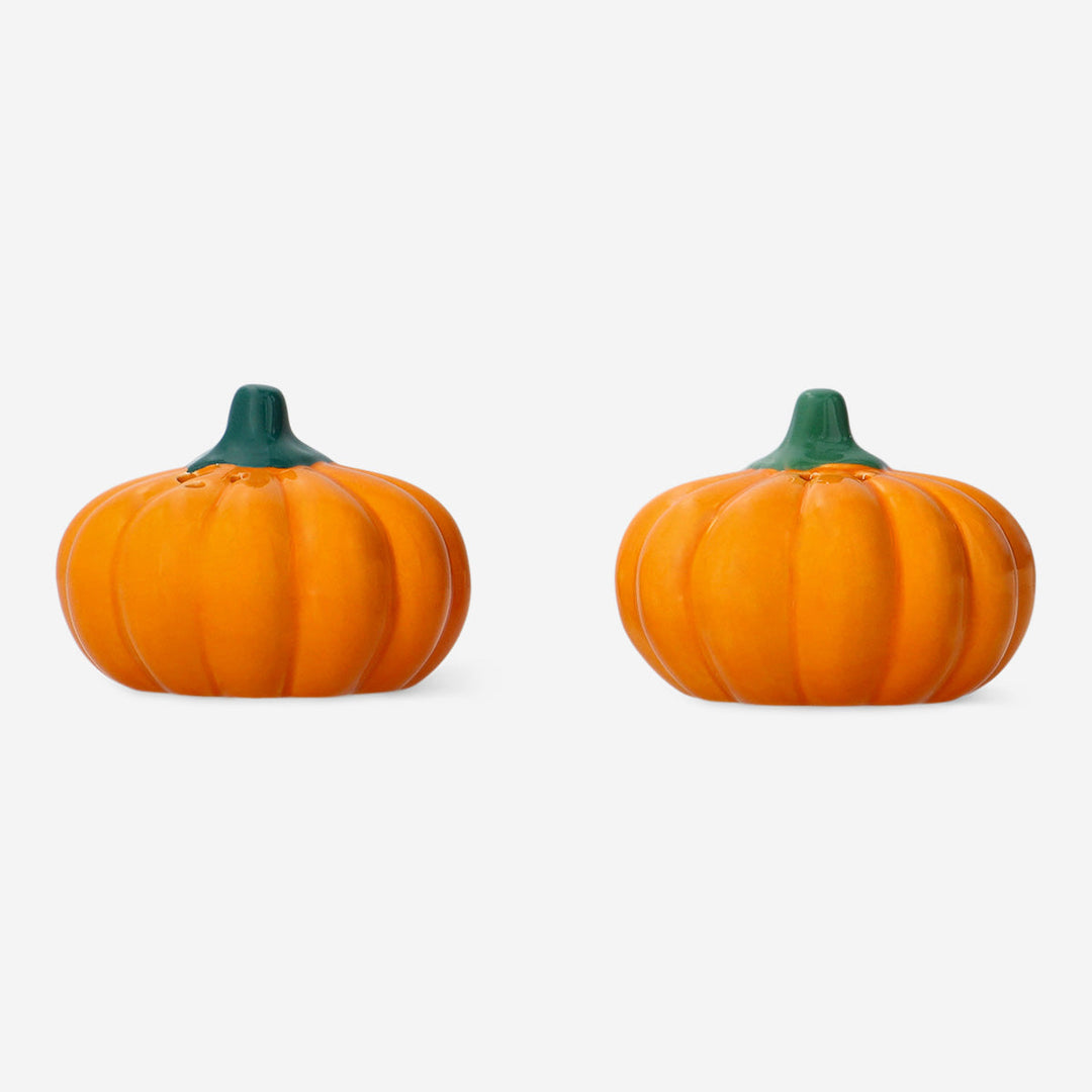 SALT AND PEPPER SET PUMPKIN SHAPE 2PCS