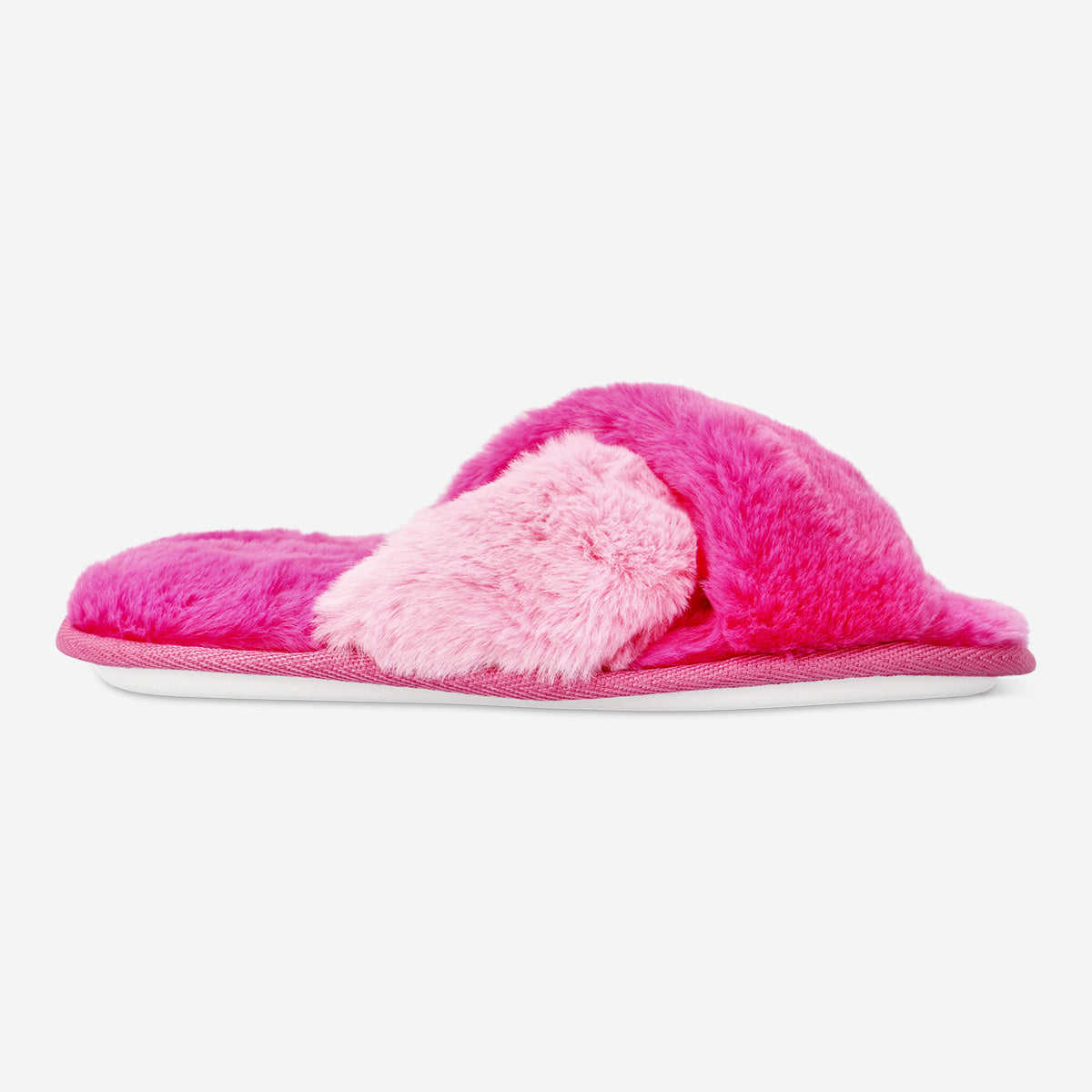 SLIPPERS FLUFFY PINK 37/38