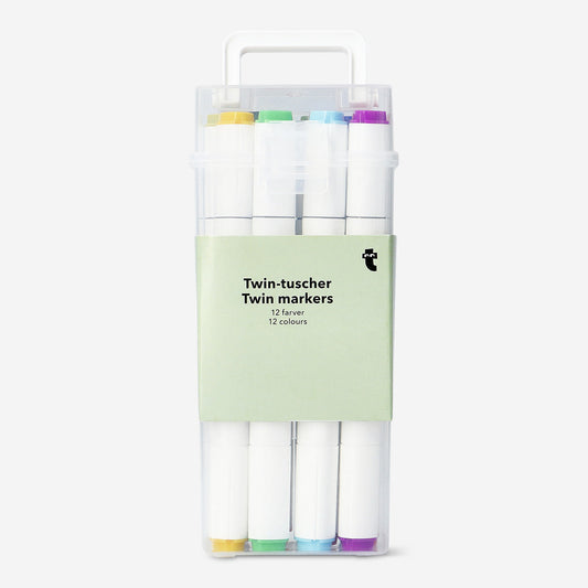 DUAL MARKER 12 PCS