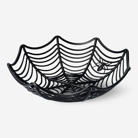 BOWL AS SPIDERWEB BLACK 27,5 CM