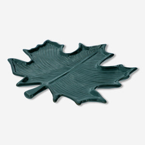 SERVING TRAY LEAF SHAPE LARGE