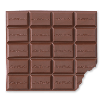 NOTEBOOK AS CHOCOLATE BAR