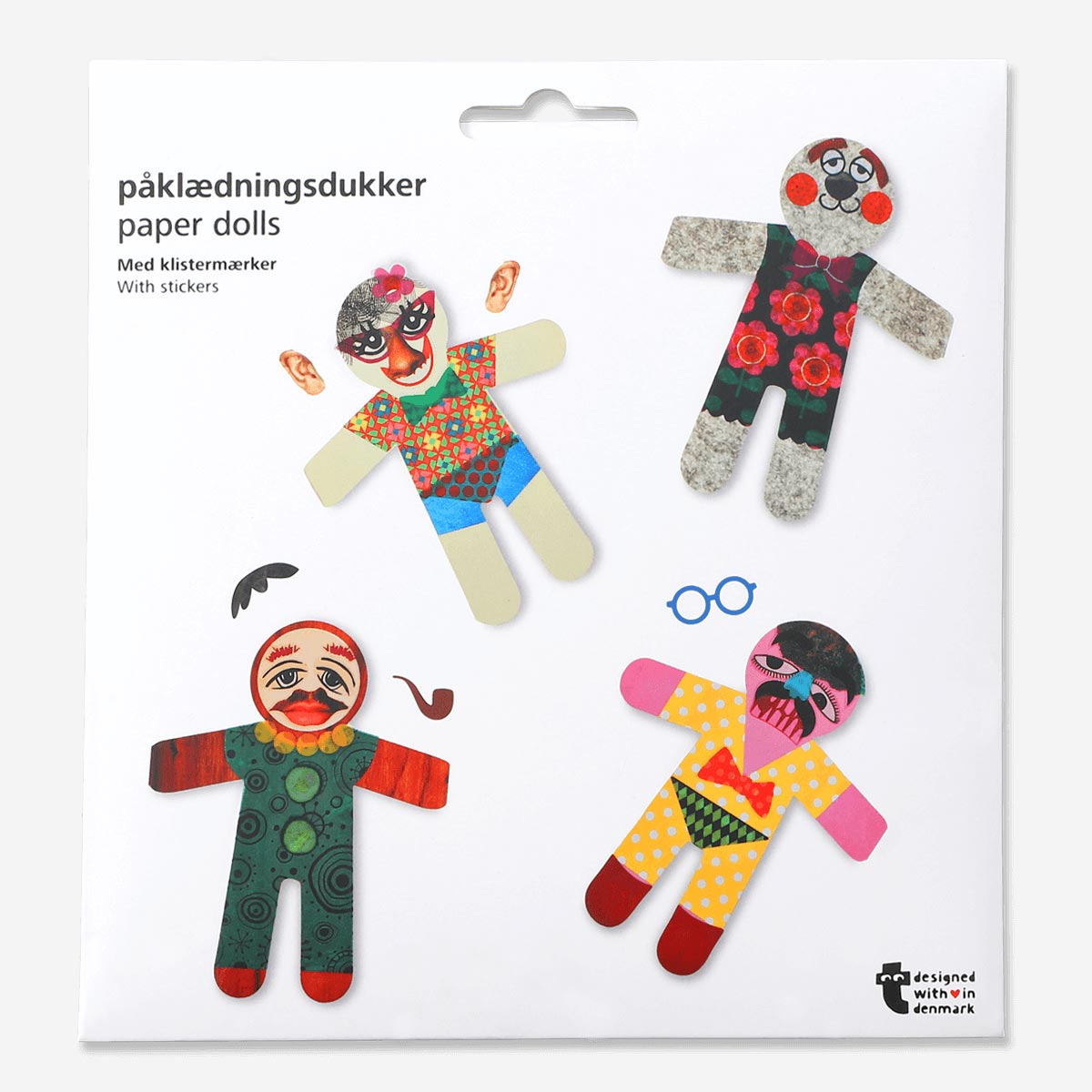 Kendin Yap Kağıt Bebek ve Sticker Kiti