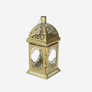 LANTERN METAL LARGE GOLD