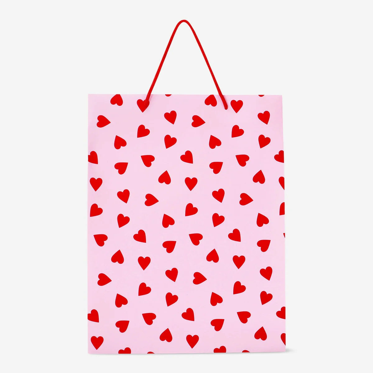 BAG SHOP HEARTS PATTERN 33 x 25 x 11 cm