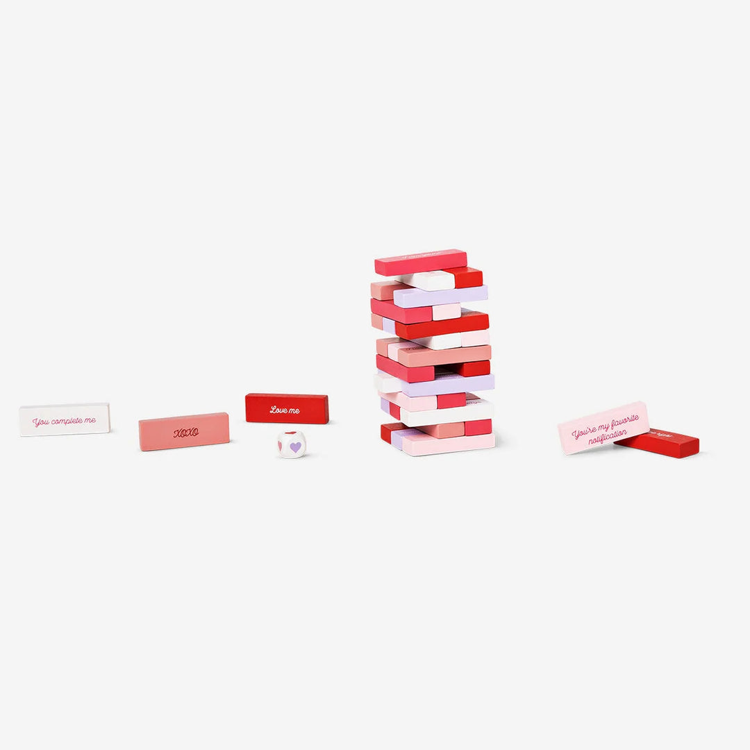 GAME STACKING TOWER W. MESSAGES