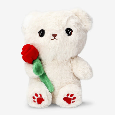 TEDDY BEAR WITH ROSE